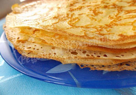 The best recipe for custard pancakes! Pancakes are incredibly tender and incredibly delicious!