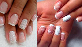 The most gentle winter manicure that will certainly decorate your nails!