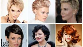 Beautiful and stylish styling for short hair (50 photos)