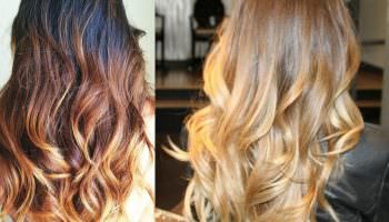 Ombre hair coloring: features, performance technique (53 photos)