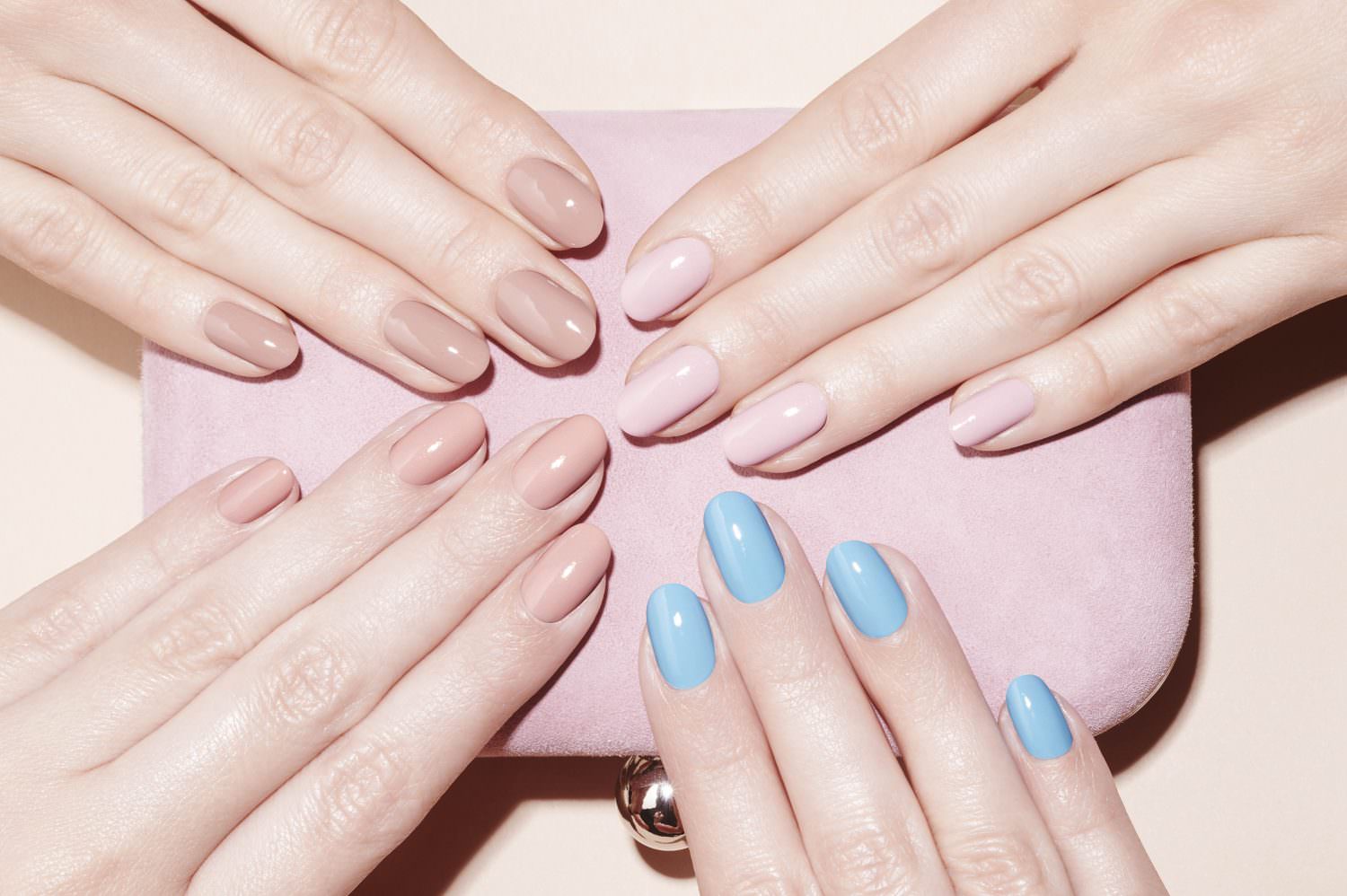 Calm manicure in pastel colors (57 photos)