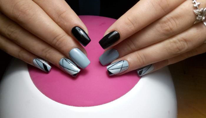 Geometric manicure at the peak of popularity! (52 photos of ideas)