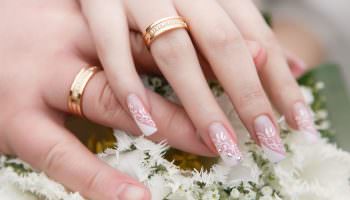 Wedding Manicure: 66 Luxurious Ideas