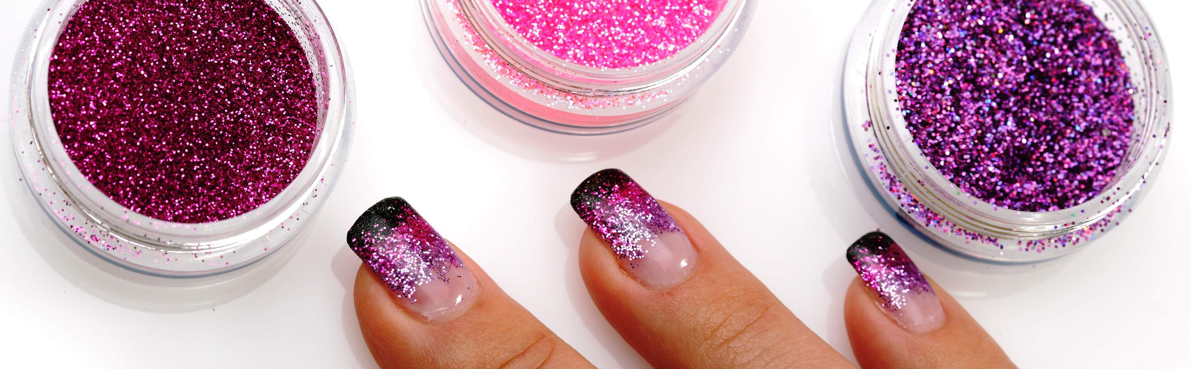 Glitter manicure: ideas, new items (54 photos)