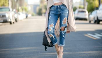 Comment choisir et quoi porter un jean boyfriend avec? Look à la mode pour toutes les saisons! (175 photos)