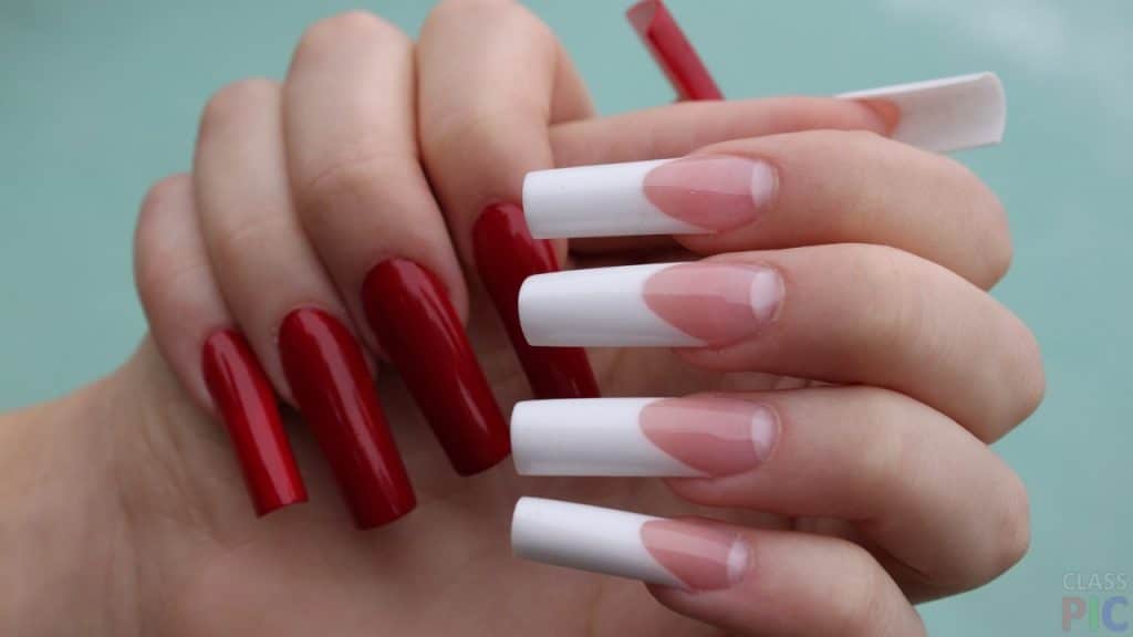 Manicure for extended nails (55 photos)