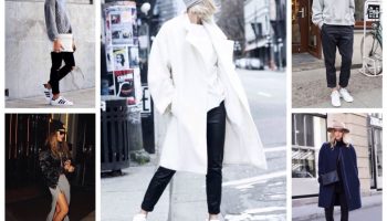 White sneakers as an icon of style (67 photos)