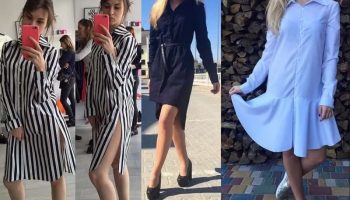 Legend of taste - shirt dress (58 photos)