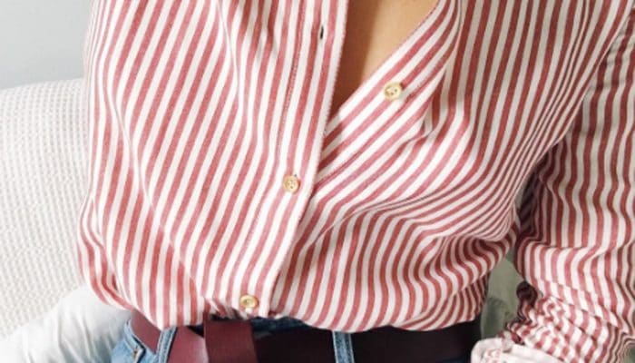 Striped shirt - what to combine with? (50 photos)