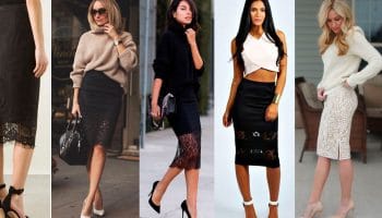 How to wear a lace skirt: tips for stylish women (57 photos)