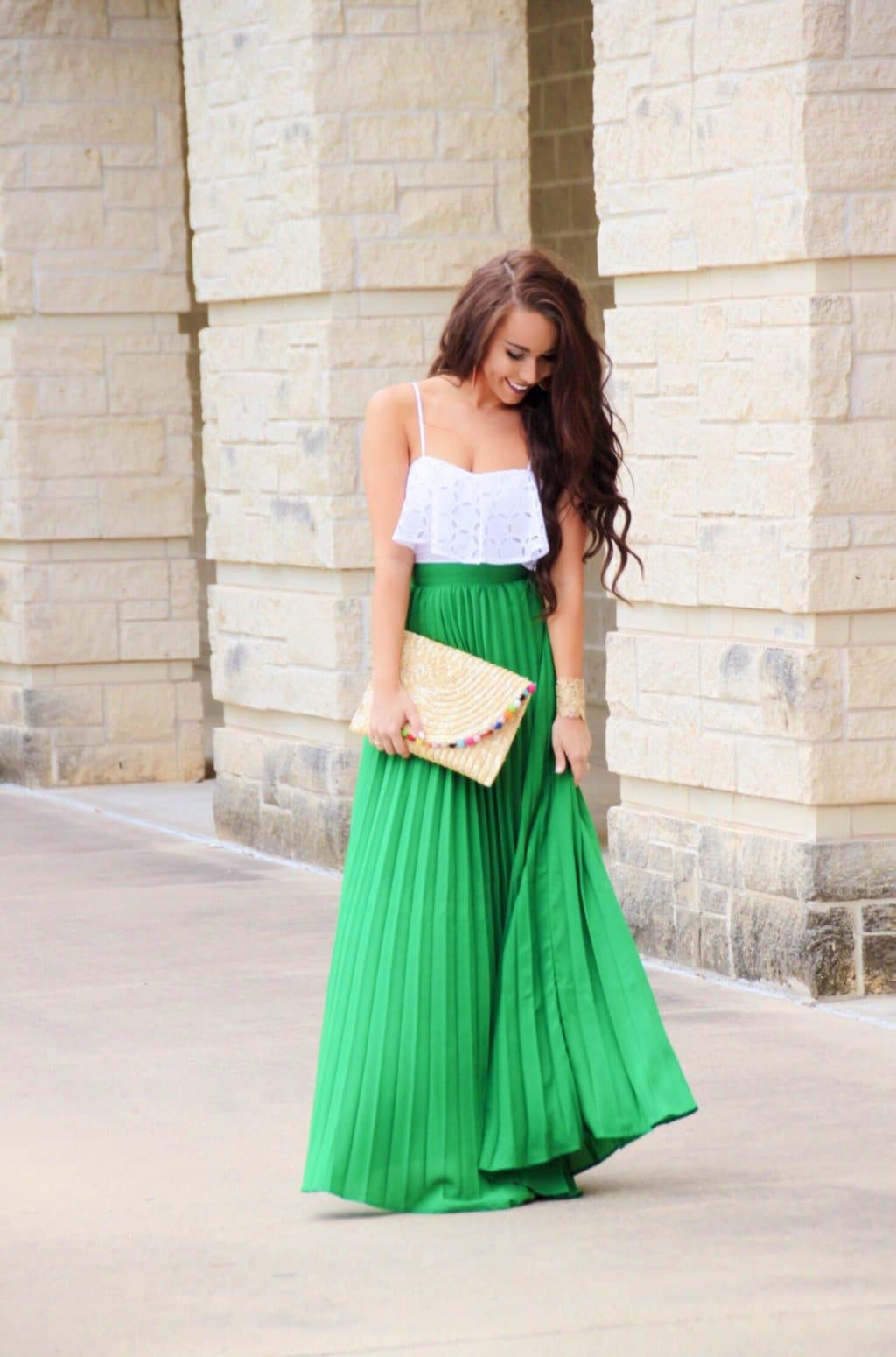 What to wear with a green skirt? (52 photos)