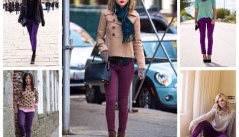 What to wear with burgundy trousers and jeans? (57 photo)