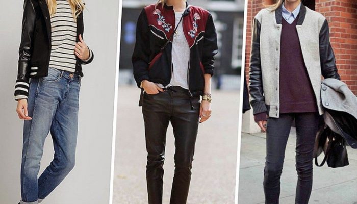 Bomber jacket - the bomb of your wardrobe (52 photos)