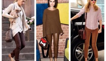 How to wear brown pants (47 photos)