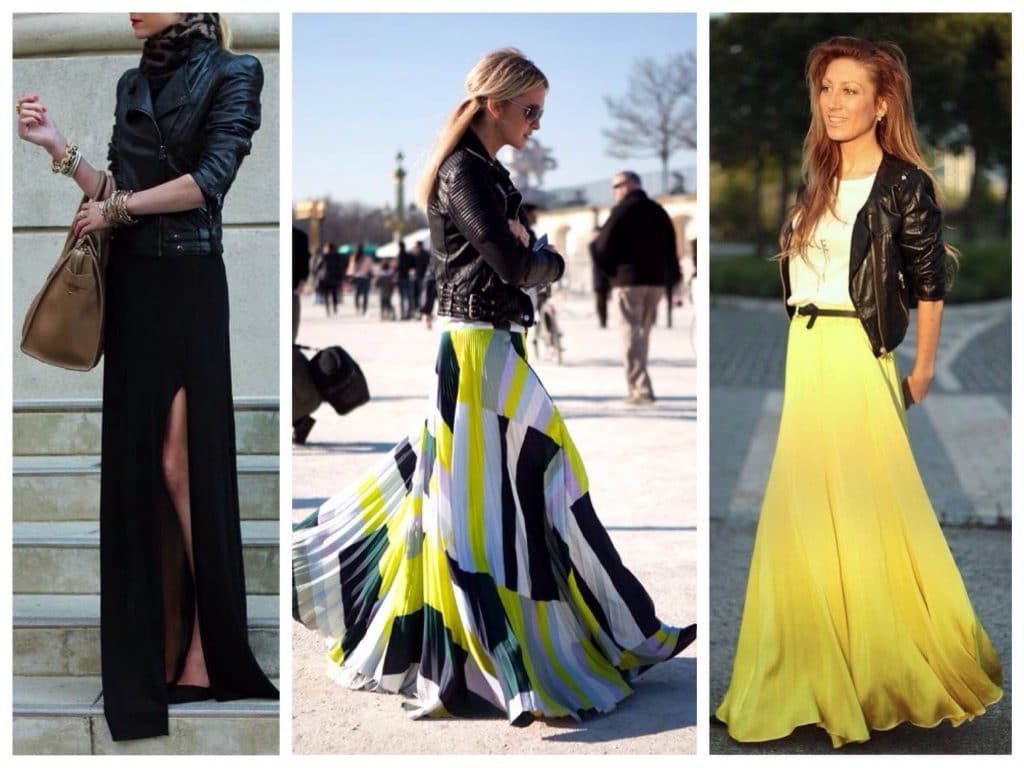 Which maxi skirt is better to choose and what to wear with? (64 photos)