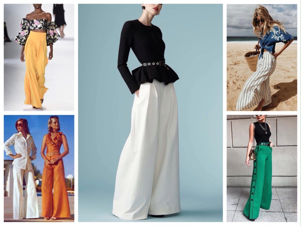 What to wear with palazzo pants? (50 photos)