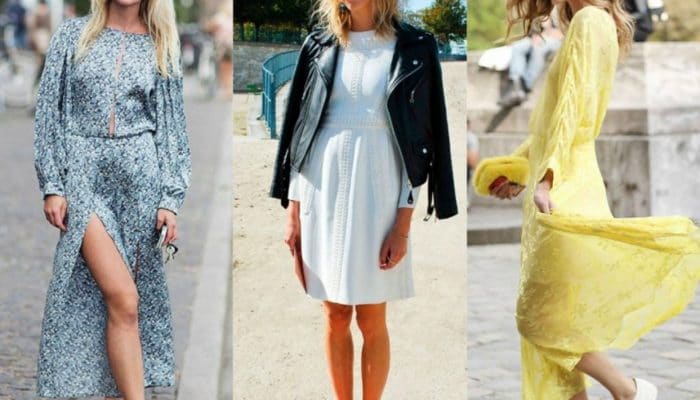 What dresses to wear with sneakers and sneakers? (50 photos)