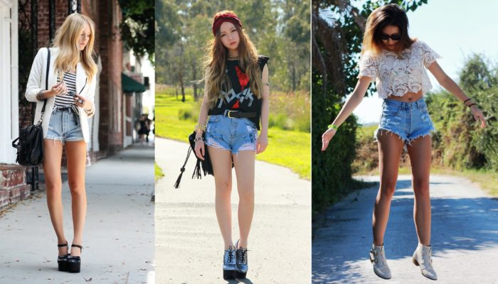 Comment porter un short taille haute? (50 photos)