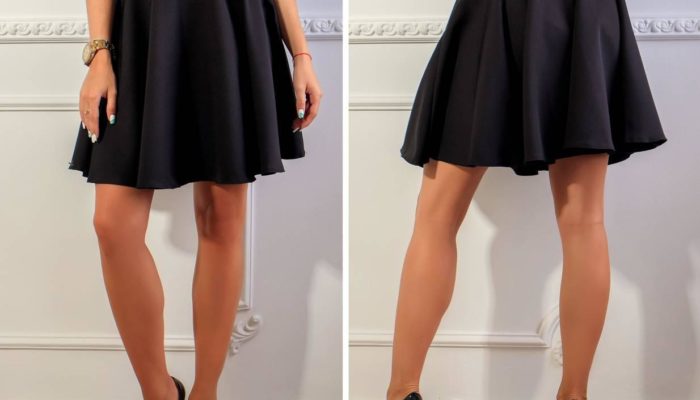 How to wear a flared skirt (52 photos)