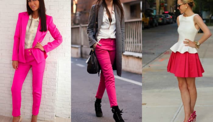 What to wear with fuchsia color (53 photos)