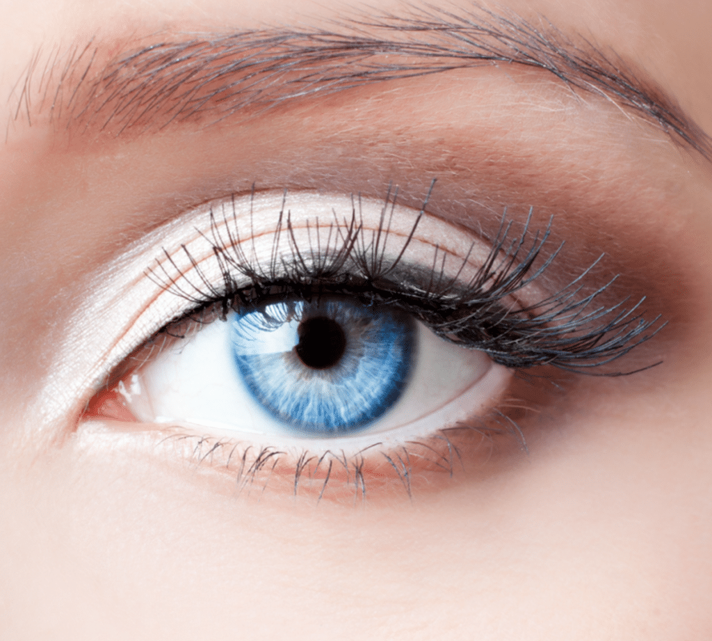 Makeup for blue eyes (52 photos)