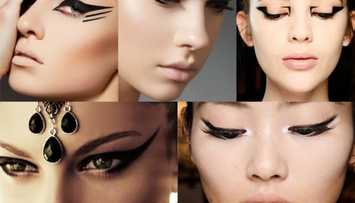 Makeup with arrows (67 photos)