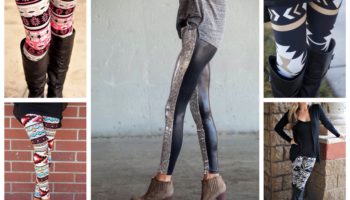 What to wear leggings and leggings for the seasons, as well as fashionable and unusual ideas (photo 200+)