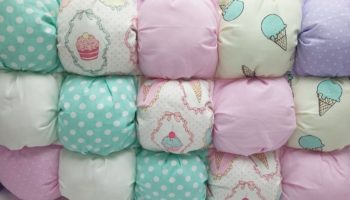 How to sew a DIY bonbon blanket