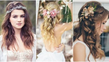 Wedding hairstyles for medium hair (52 photos)