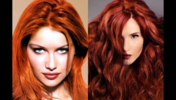 Shades of red hair color (55 photos)