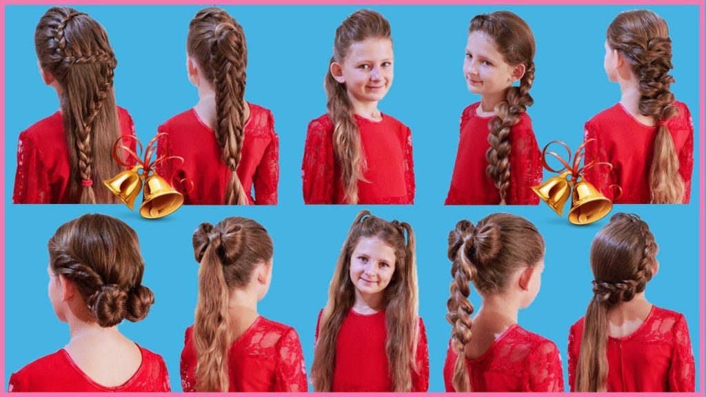 Hairstyles for school: for every day, beautiful, light and other interesting options (22 ideas)