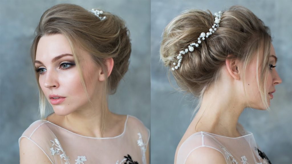 Hairstyles for prom on short hair (50 photos)